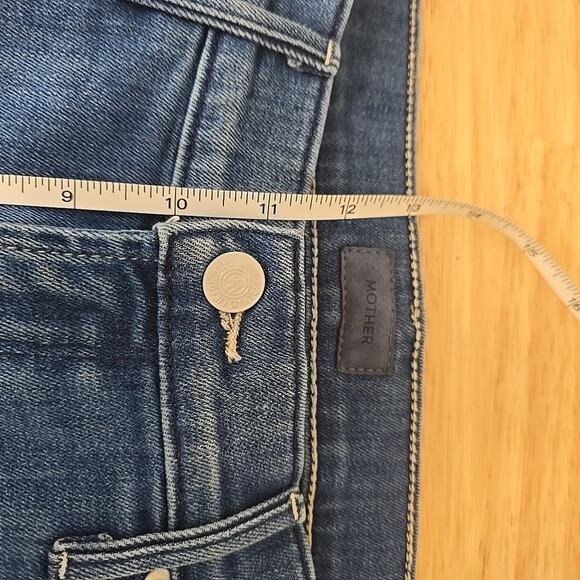 Mother Denim The Runaway Step Fray A Night in Havana Flare Jeans Women’s Size 32 - Picture 7 of 11